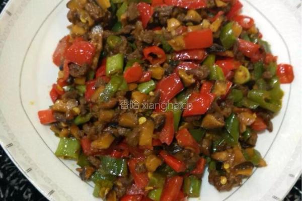 香辣香菇牛肉酱的做法图解5