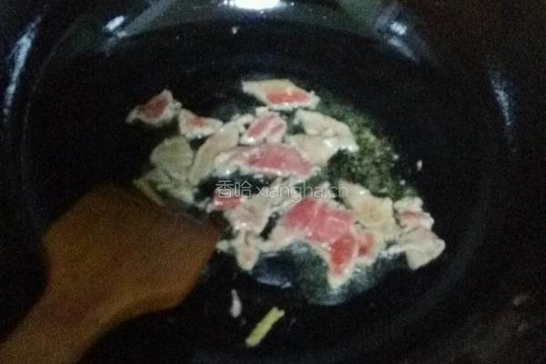干豆腐炒牛肉的做法图解2