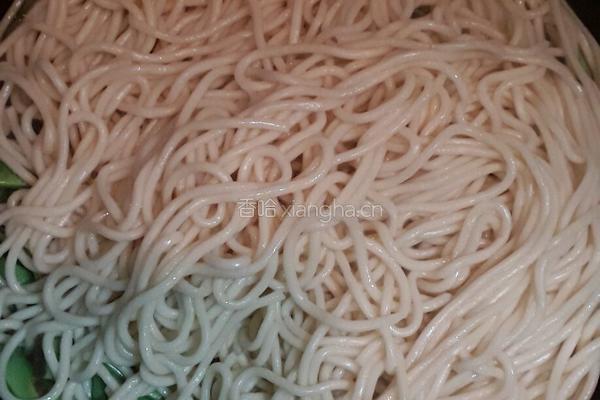 扁豆焖面的做法图解4