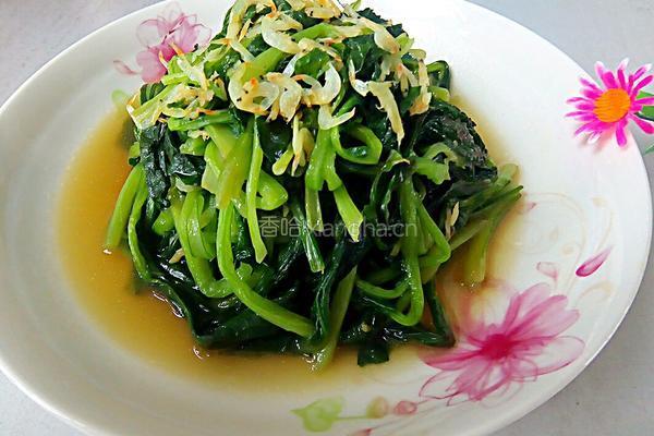 虾皮油麦菜的做法图解6