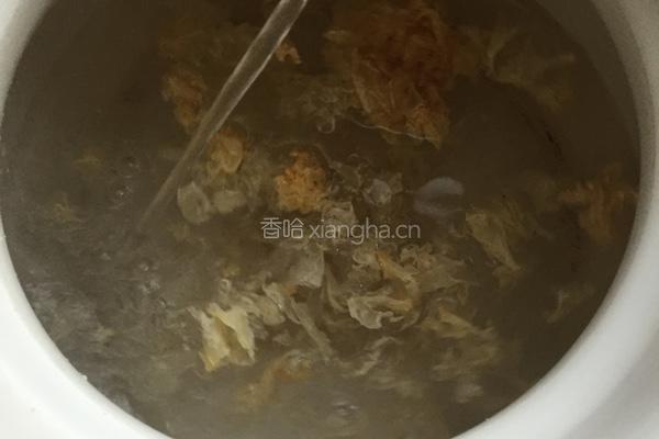 板栗莲藕羹的做法图解3