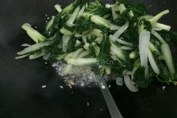 蒜蓉小白菜的做法图解5
