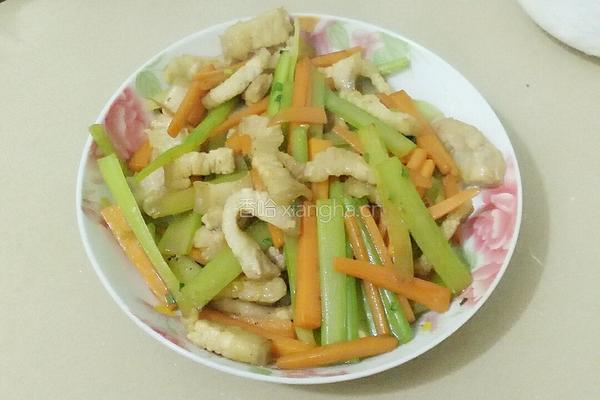 双丝炒五花肉