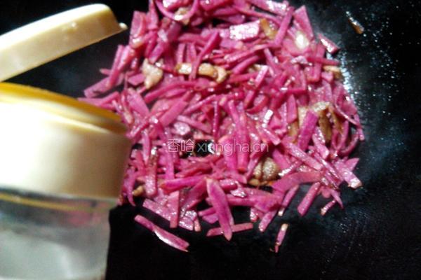 红心萝卜炒肉的做法图解7