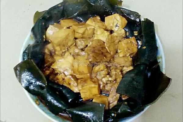 豆腐红烧蝴蝶结的做法图解5