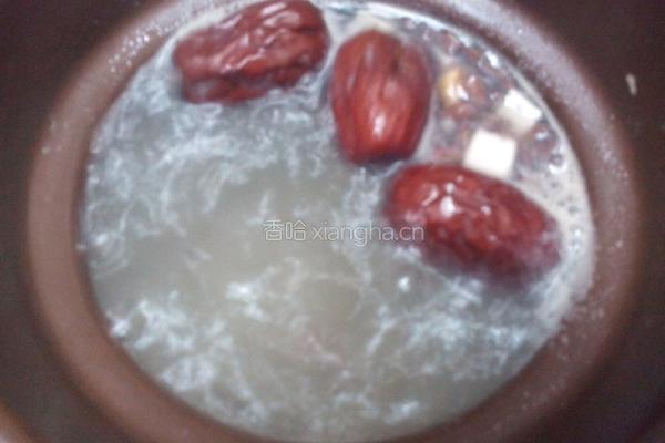 茯苓赤小豆煲猪骨的做法图解4