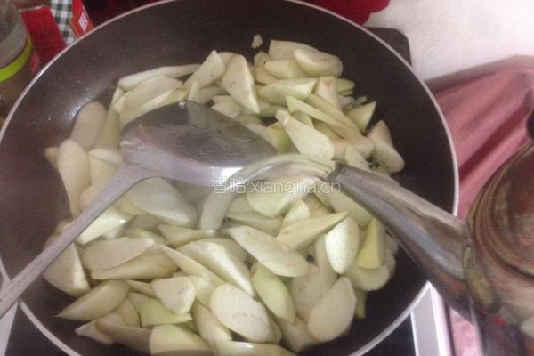 白茄子焖黄豆腐的做法图解9