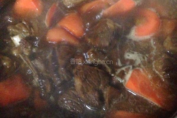 羊肉炖胡萝卜的做法图解9