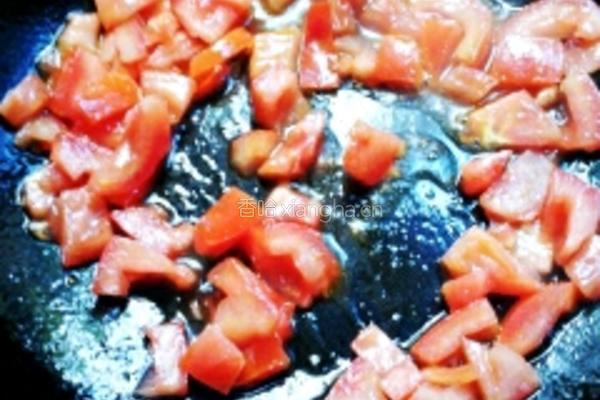 西红柿金针菇烧豆腐的做法图解5