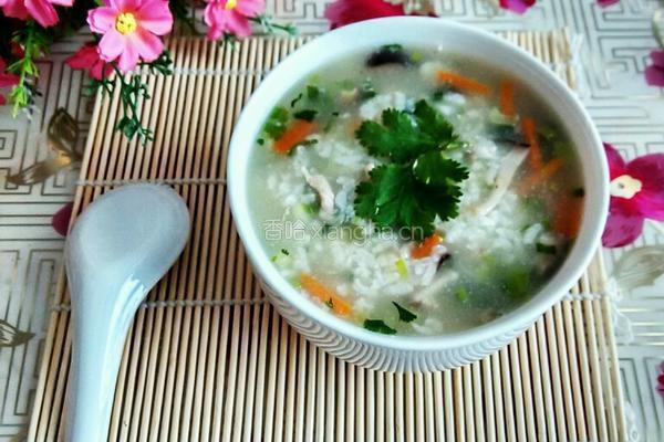 香菇瘦肉粥的做法图解8