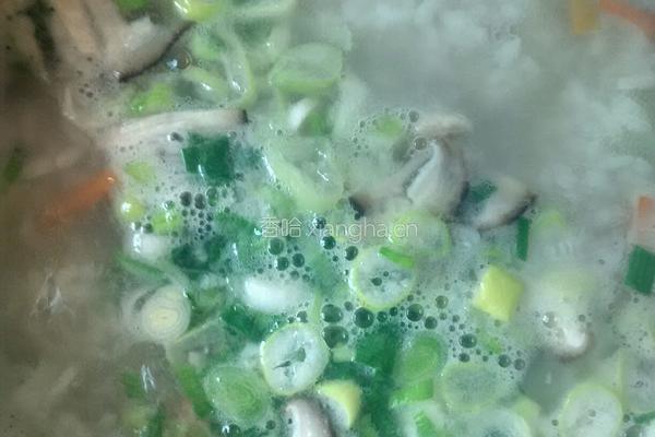 香菇瘦肉粥的做法图解6