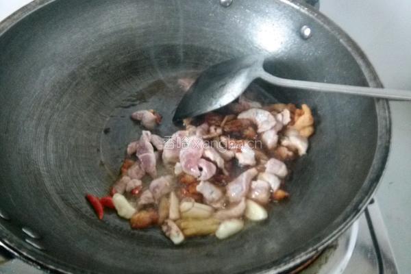 干锅包菜的做法图解4