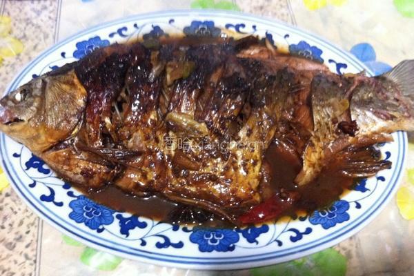 红烧大鲫鱼的做法图解7