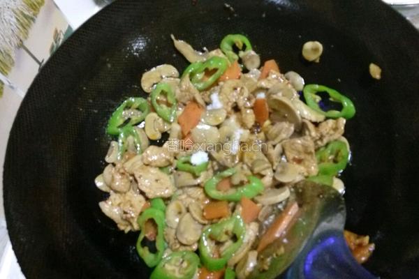 口蘑炒肉片的做法图解9