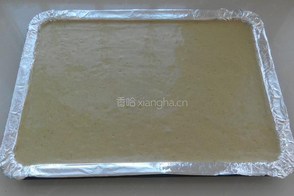 抹茶奶油蛋糕卷的做法图解13