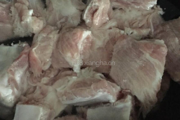 玫瑰小排的做法图解1