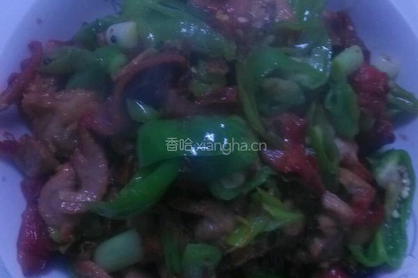 辣椒炒鸭肚的做法图解12