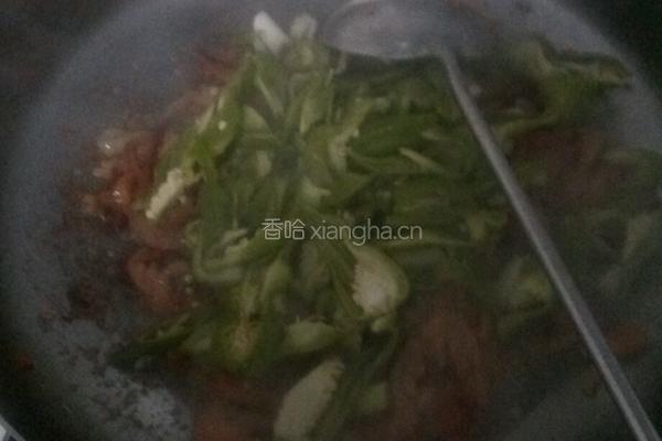 辣椒炒鸭肚的做法图解10