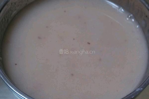红枣桂圆米糊的做法图解5