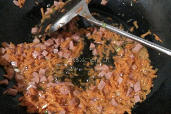 小米炒饭的做法图解4
