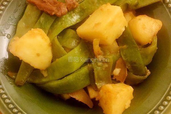 土豆炖豆角的做法图解9