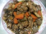 胡萝卜焖鸭肉的做法[图]