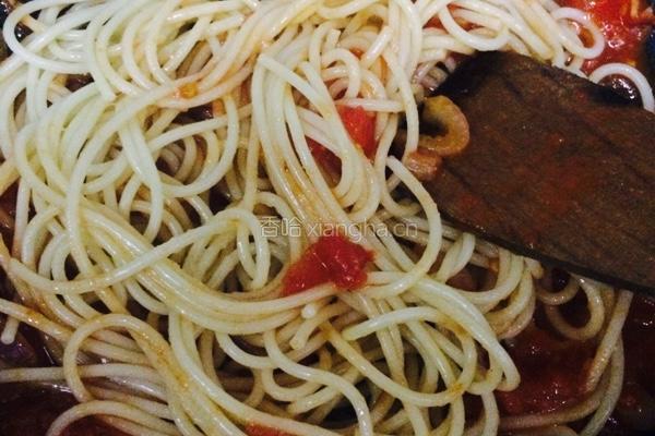 意大利面。的做法图解7