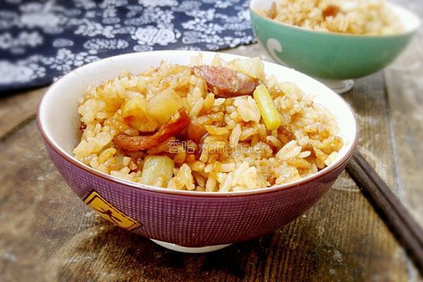 土豆腊肠焖饭的做法图解9