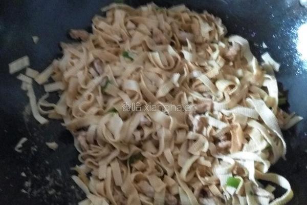 千张肉丝的做法图解5