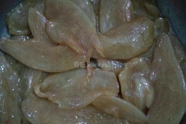 香煎鸡胸肉的做法图解3