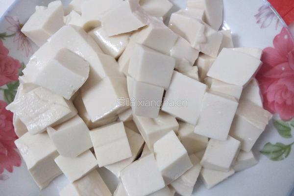 肉沫豆腐的做法图解2