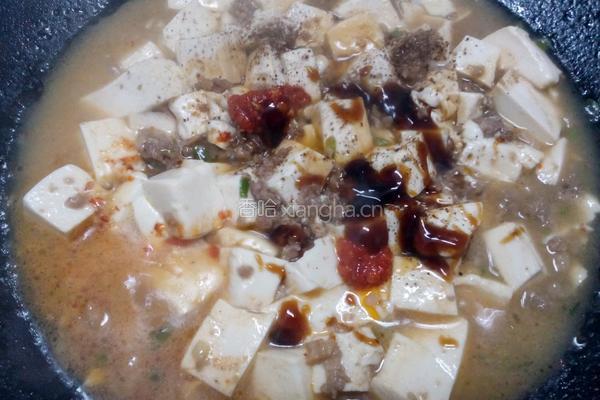 肉沫豆腐的做法图解7