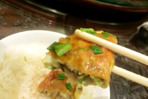蒸煎鸡蛋饺的做法图解9