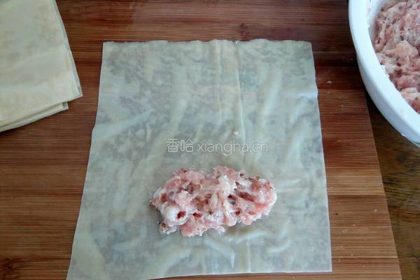 千张裹肉的做法图解7