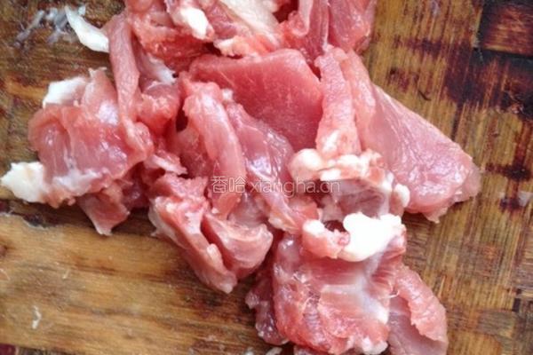 香菇肉片的做法图解2