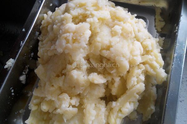 土豆糕(煎制)的做法图解4