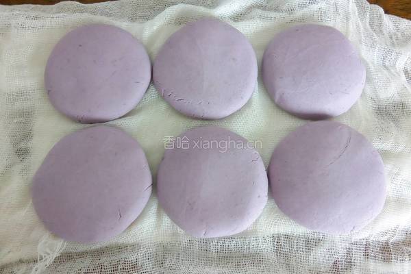 紫薯糯米饼的做法图解6