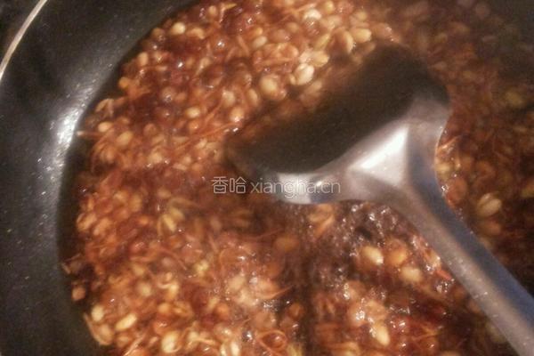 蒜容三色炒饼的做法图解4