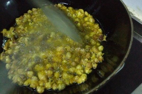 酥脆挂糊花生米的做法图解8