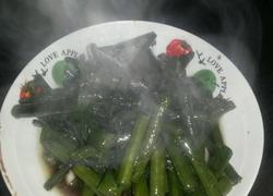 炝炒红菜苔