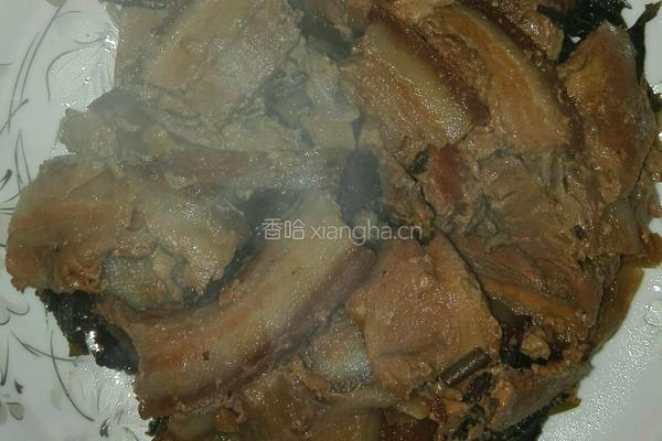 香椿扣肉的做法图解4