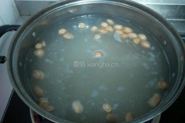 花生红枣蛋糊粥的做法图解5