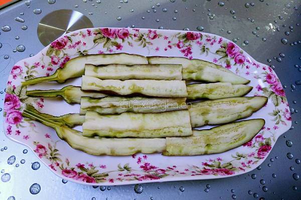 清蒸茄子。的做法图解5