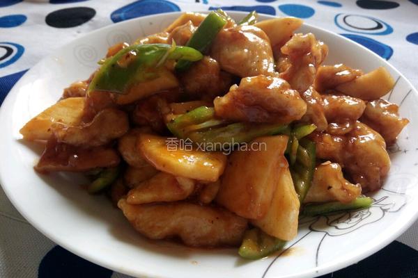 甜辣茄汁鸡片