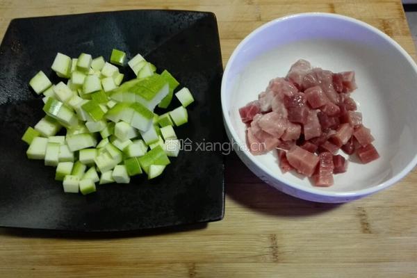 角瓜小嫩肉的做法图解1