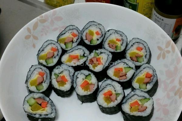 紫菜包饭的做法图解6