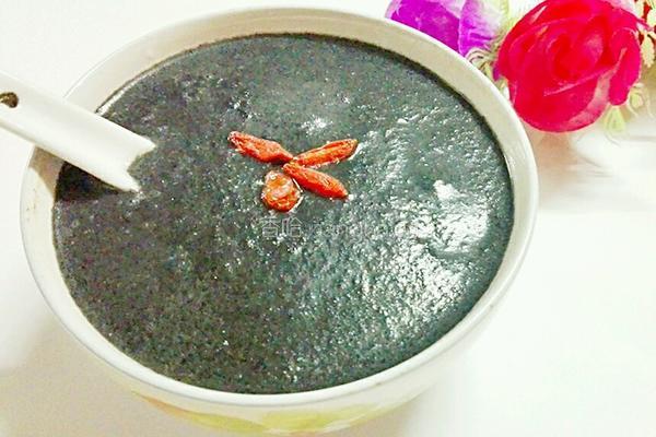 黑芝麻糊的做法图解4