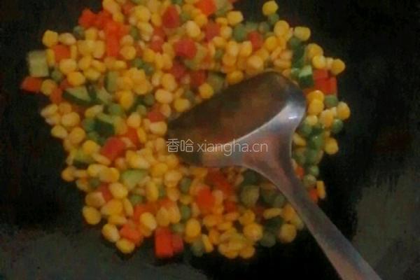 五彩玉米的做法图解4
