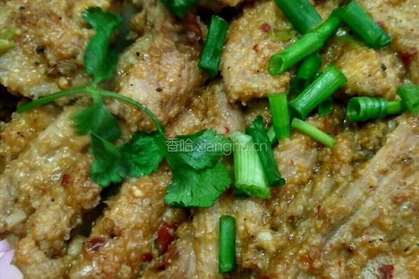 粉蒸肉的做法图解10