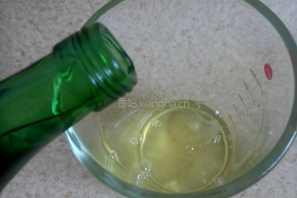 菠菜蜜豆海绵蛋糕的做法图解7